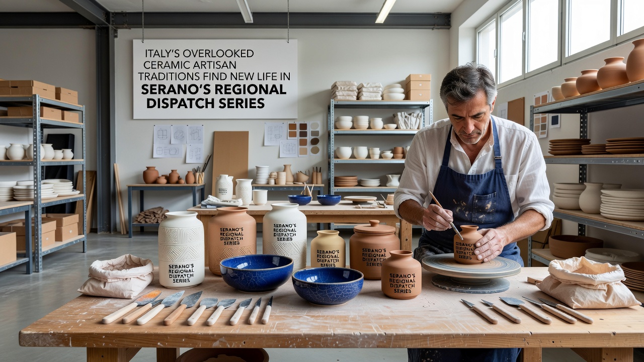 Italy's Overlooked Ceramic Artisan Traditions Find New Life in Serano's Regional Dispatch Series
