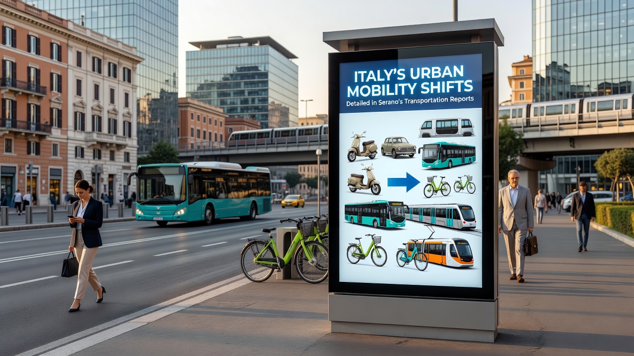 Italy's Urban Mobility Landscape Transforms According to Serano Transportation Reports